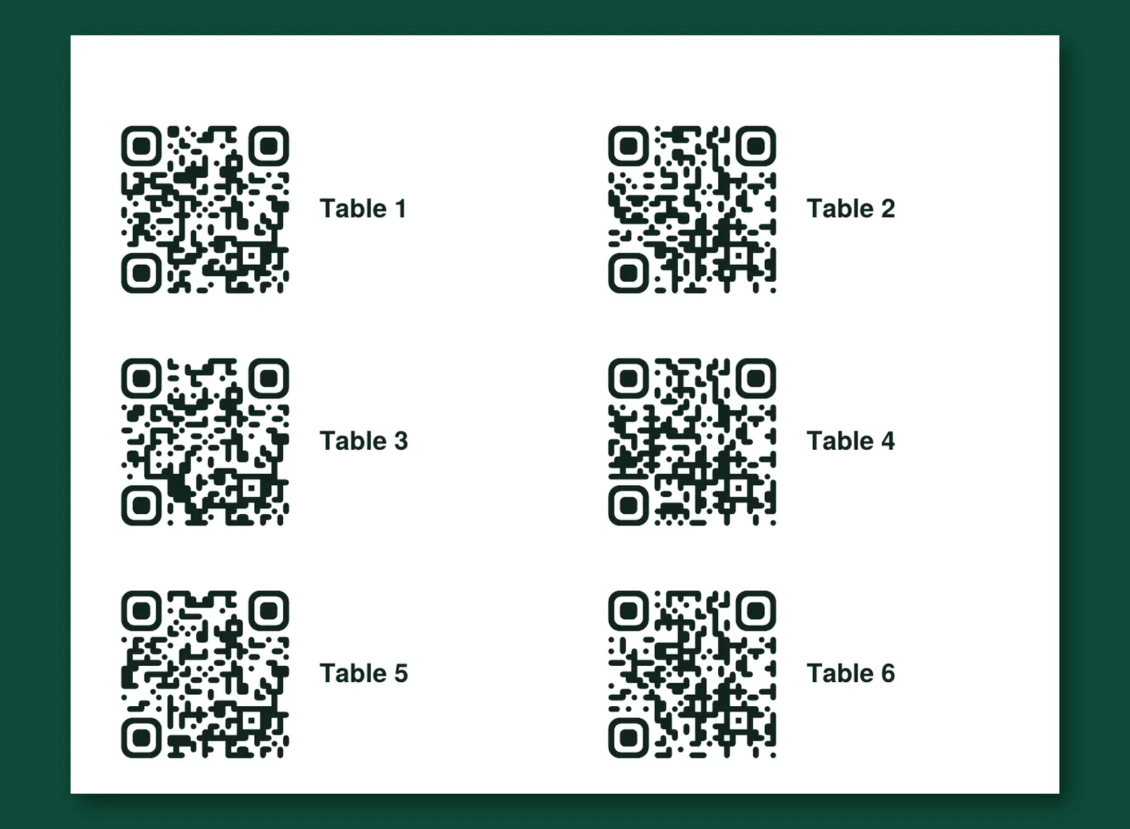 Printed 10-up label sheet